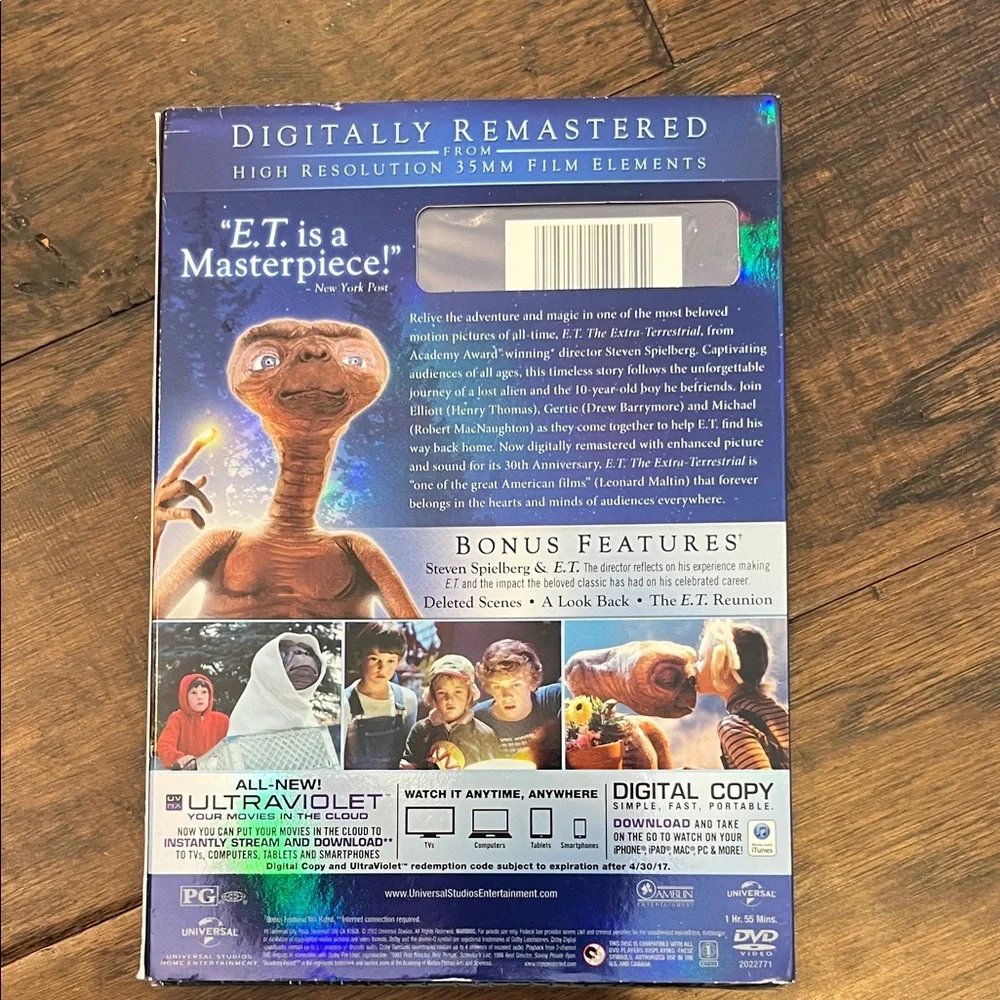 E.T. The Extra-Terrestrial Anniversary Edition DVD